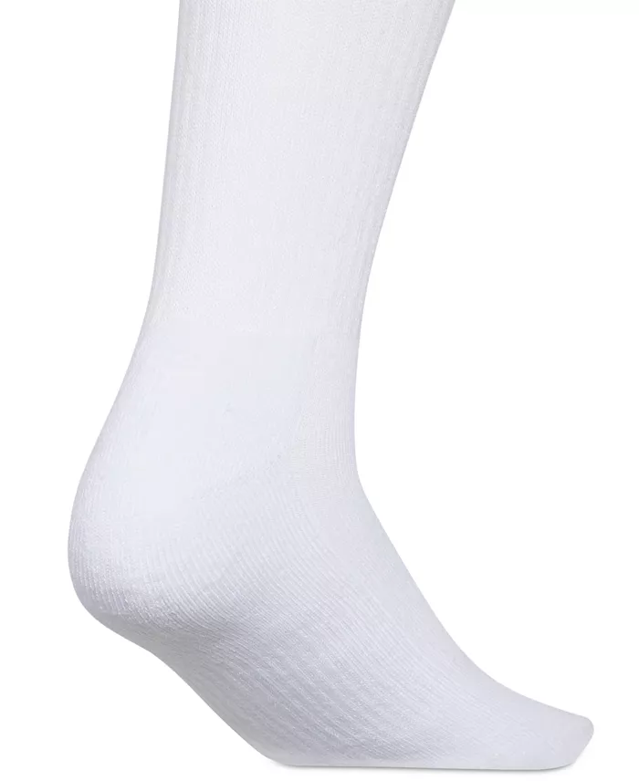Adidas Women's 6-Pk. Athletic Cushioned Crew Socks Women's Fashion Shoes & Accessories