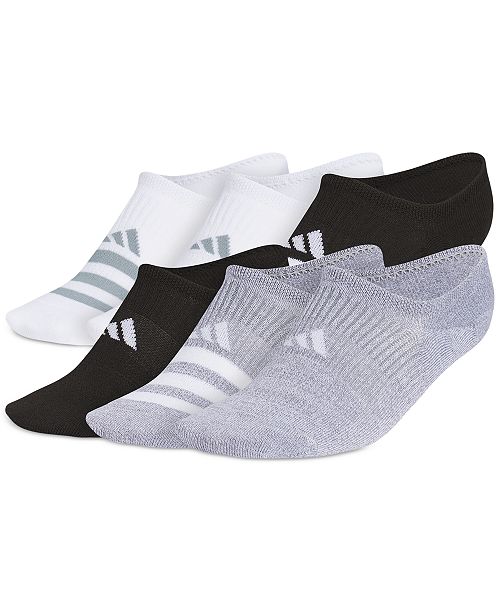 adidas Women's 6-Pk. Superlite 3.0 Super No Show Socks Women's Fashion Shoes & Accessories