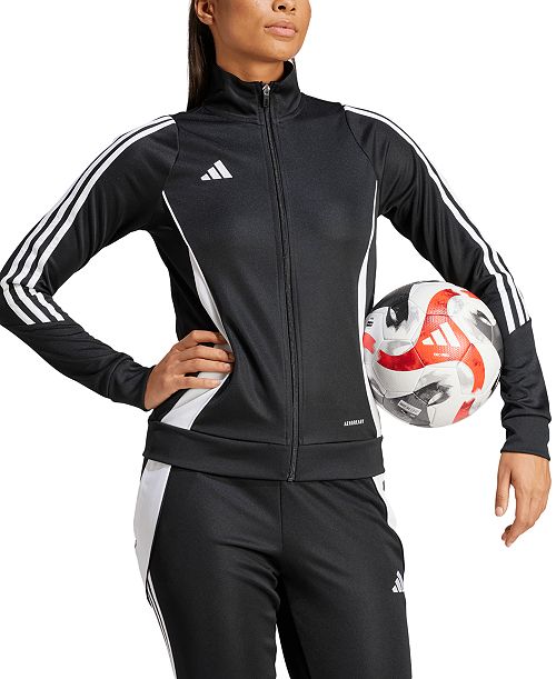 adidas Women's Tiro 24 Zip-Up Track Jacket Women's Fashion Shoes & Accessories
