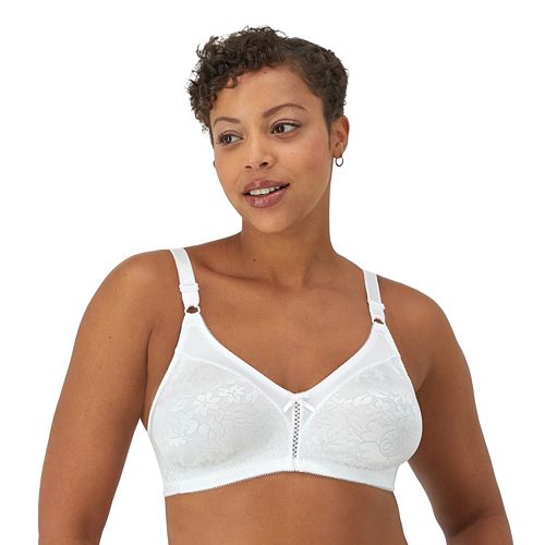 Bali Double Support Spa Closure Wireless Bra 3372 Women's Fashion Shoes & Accessories