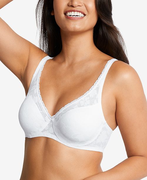 Bali Passion For Comfort® Smooth Lace Underwire Bra DF6590 Women's Fashion Shoes & Accessories