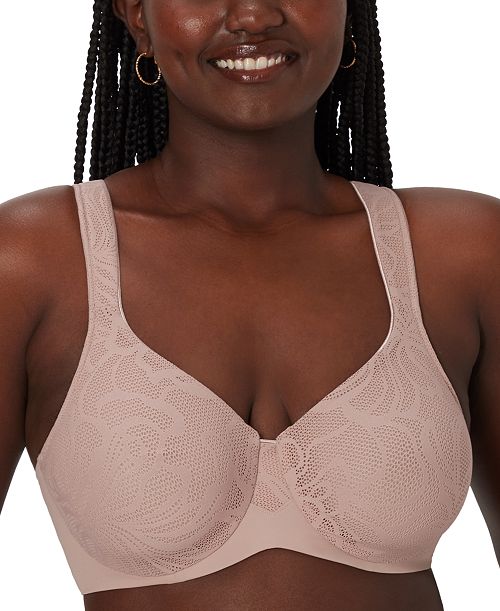 Bali Women's Coolest Smoothing Underwire Minimizer Bra DF4584 Women's Fashion Shoes & Accessories