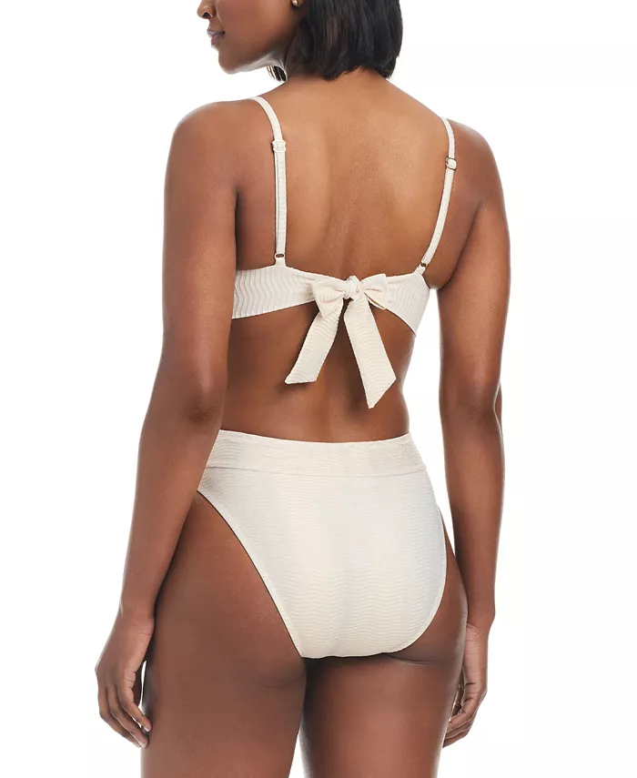 Bar III Women's V-Wire Bralette Bikini Top & Bottoms Created For Macy's Women's Fashion Shoes & Accessories