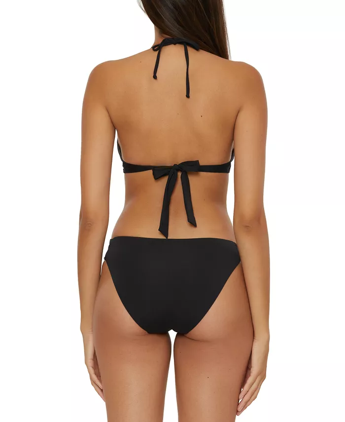 Becca Women's Colette Crochet-Trim Bikini Top & Bikini Bottoms Women's Fashion Shoes & Accessories