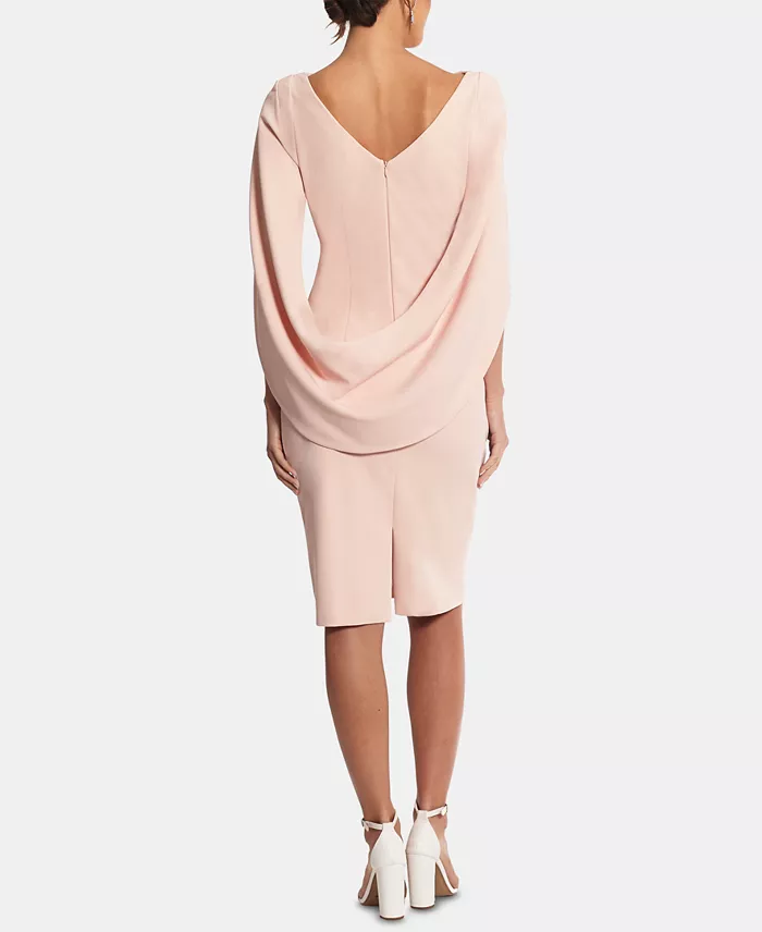 Betsy & Adam Caped Sheath Dress Women's Fashion Shoes & Accessories