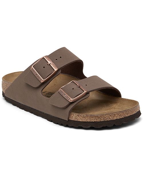 Birkenstock Women's Arizona Birkibuc Casual Sandals from Finish Line Brands