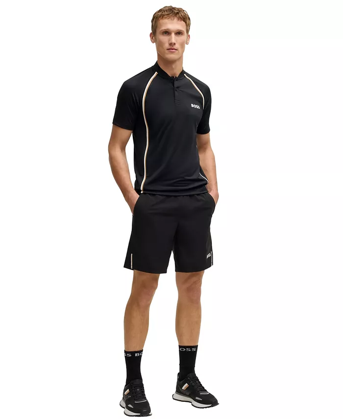 BOSS By Hugo Boss Men's Super Mesh Slim-Fit Polo Shirt Brands
