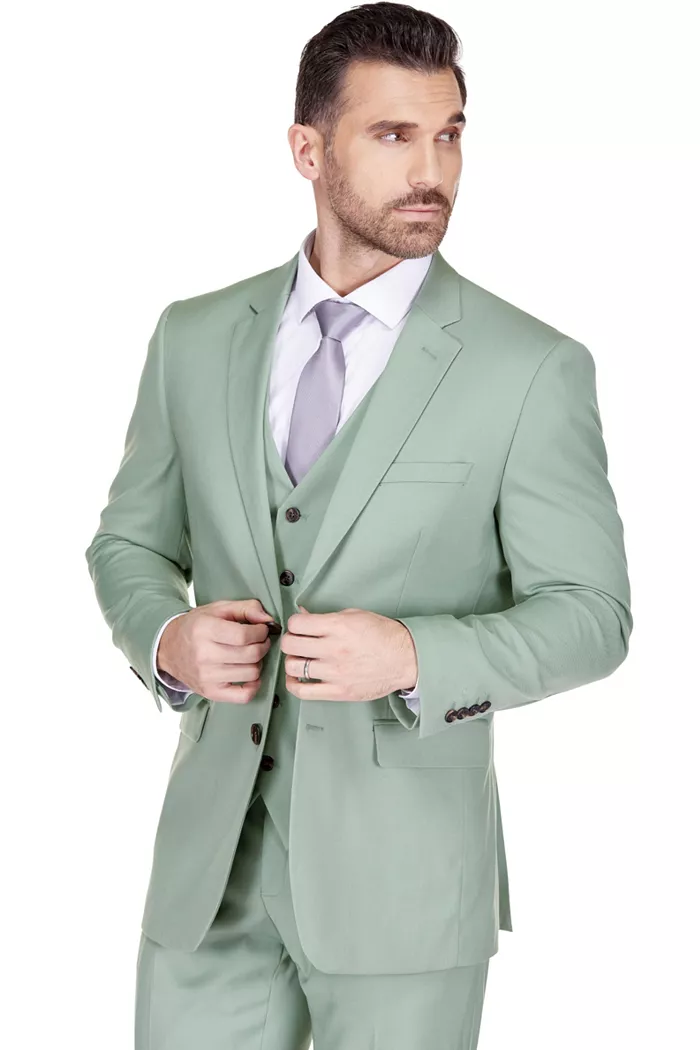 Braveman Men's 3-Piece Classic Fit Performance Stretch Suit Men's Fashion & Accessories