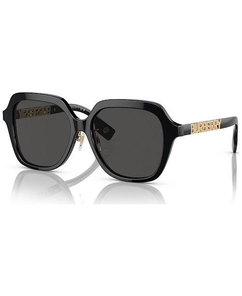 Burberry Women's Low Bridge Fit Sunglasses Joni Women's Fashion Shoes & Accessories