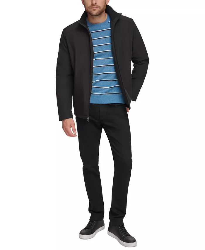 Calvin Klein Men's Classic Midweight Stand Collar Jacket Men's Fashion & Accessories
