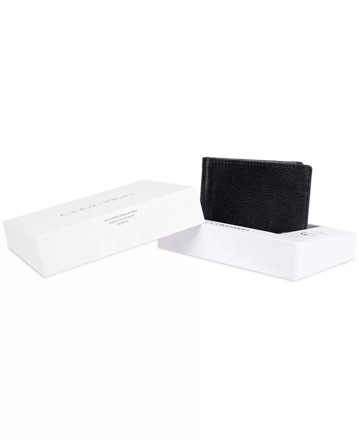Calvin Klein Men's RFID Slimfold Extra Capacity Wallet Men's Fashion & Accessories
