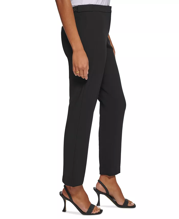 Calvin Klein Women's Highline Ankle Length Pant Regular & Petite Women's Fashion Shoes & Accessories