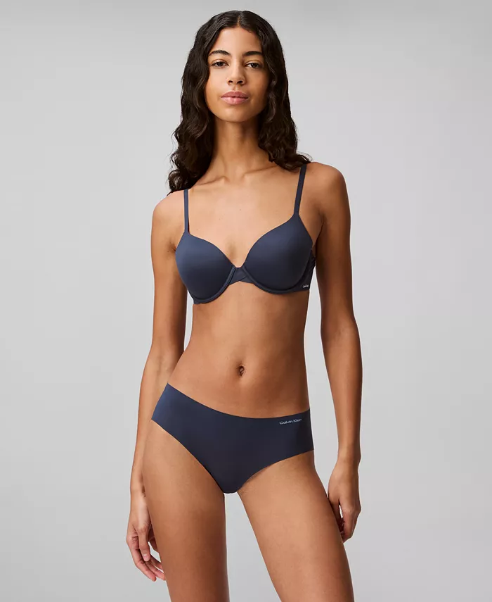 Calvin Klein Women's Invisibles Microfiber Stretch Hipster Underwear D3429 Women's Fashion Shoes & Accessories