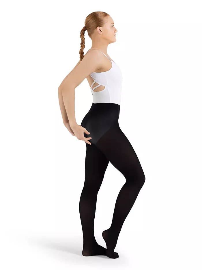 Capezio Women's Ultra Soft Footed Tight Women's Fashion Shoes & Accessories
