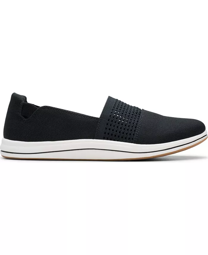 Clarks Cloud Steppers Breeze Vibe Casual Flats Women's Fashion Shoes & Accessories