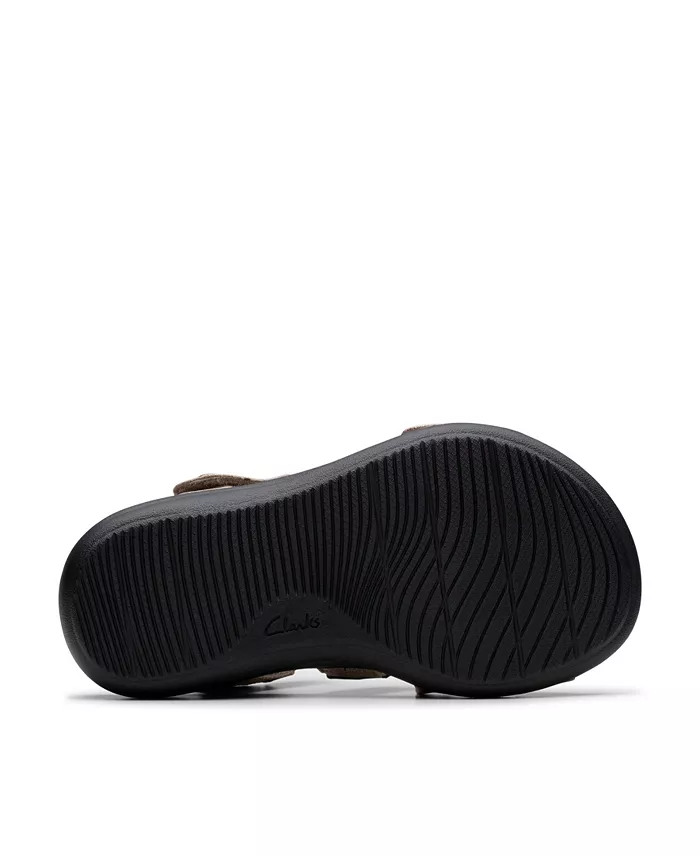 Clarks Collection Women's Laurieann Bell Round Toe Flat Sandals Women's Fashion Shoes & Accessories