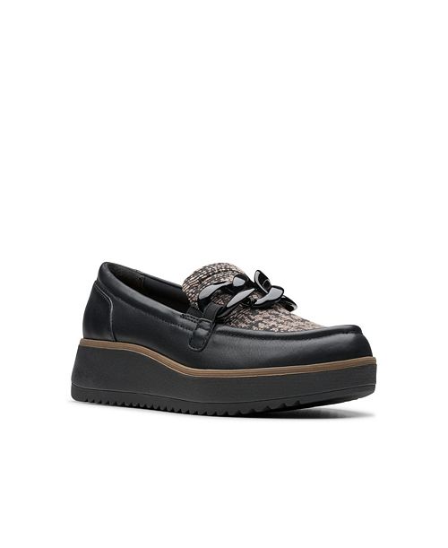 Clarks Collection Zylah May Low-Heel Loafers Women's Fashion Shoes & Accessories