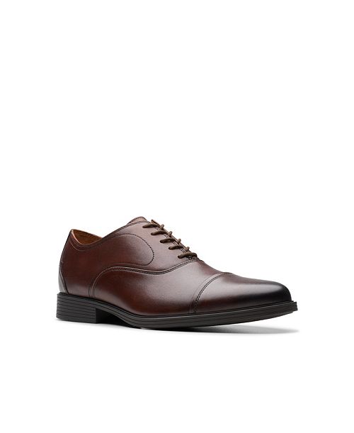 Clarks Men's Collection Whiddon Lace Up Oxford Dress Shoe Men's Shoes