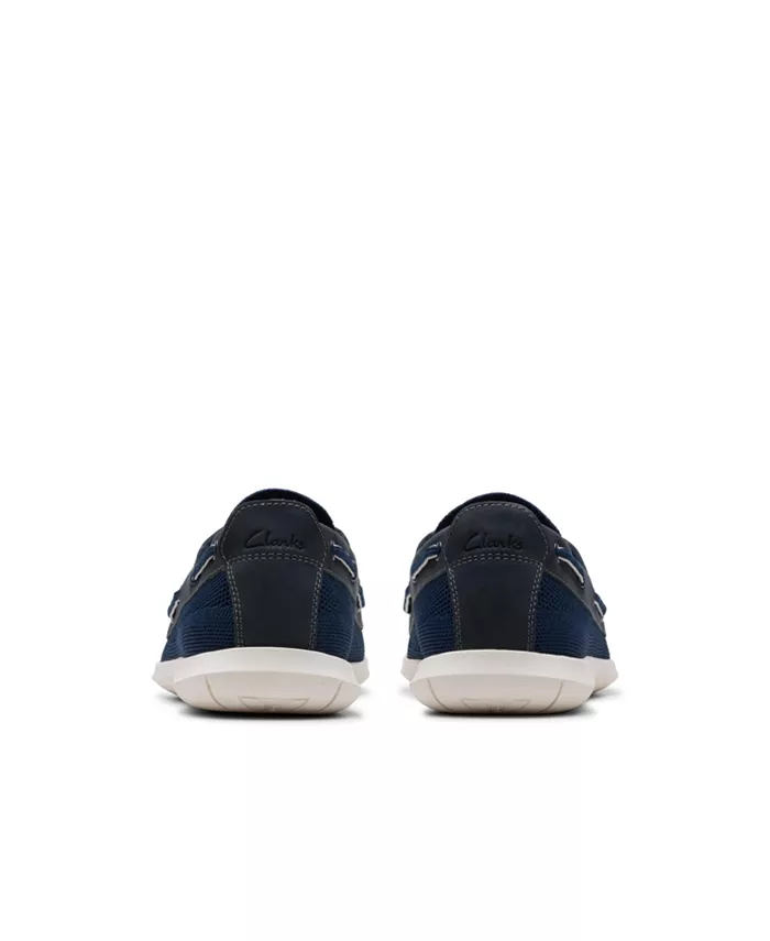 Clarks Men's Flexway Tie Casual Slip On Boat Shoe Men's Shoes