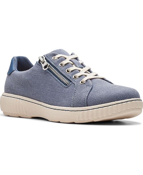 Clarks Women's Collection Caroline Echo Slip On Sneakers Women's Fashion Shoes & Accessories