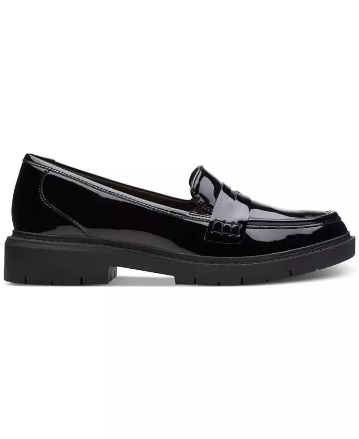 Clarks Women's Westlynn Ayla Round-Toe Penny Loafers Women's Fashion Shoes & Accessories