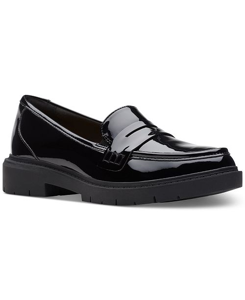 Clarks Women's Westlynn Ayla Round-Toe Penny Loafers Women's Fashion Shoes & Accessories