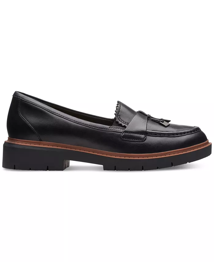 Clarks Women's Westlynn Bella Lug-Sole Comfort Loafers Women's Fashion Shoes & Accessories