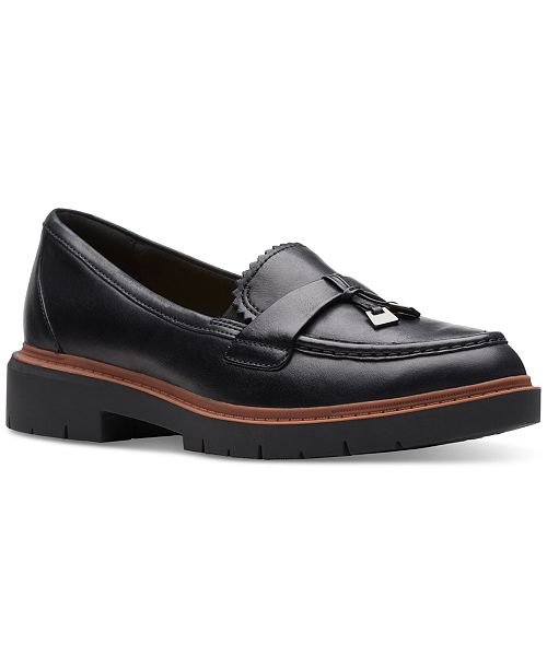 Clarks Women's Westlynn Bella Lug-Sole Comfort Loafers Women's Fashion Shoes & Accessories