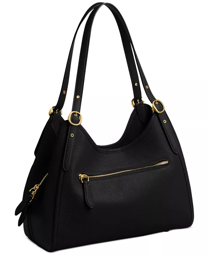 COACH Bella Medium Leather Shoulder Bag Handbags Purses & Accessories
