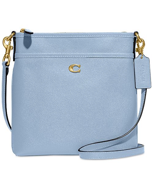 COACH Crossgrain Leather Kitt Crossbody Handbags Purses & Accessories