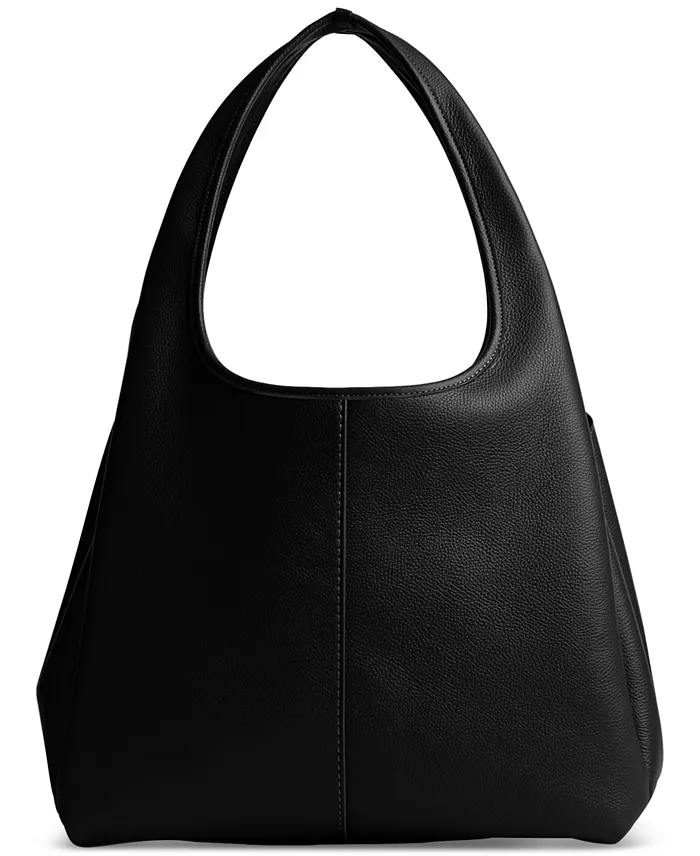 COACH Lana Polished Pebble Leather Medium Shoulder Bag Handbags Purses & Accessories