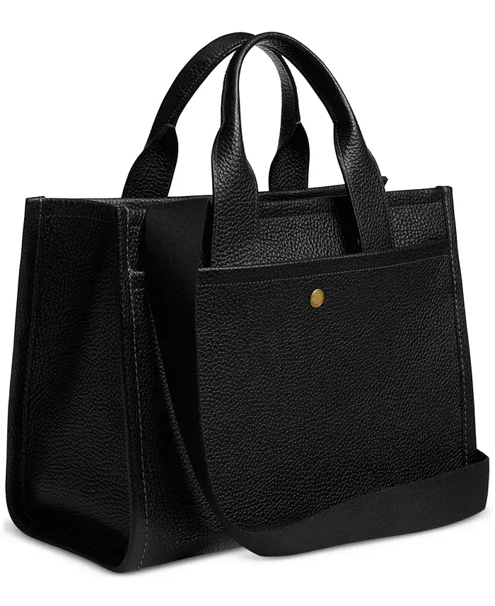 COACH Medium Bubble Leather Cargo Tote Bag Handbags Purses & Accessories