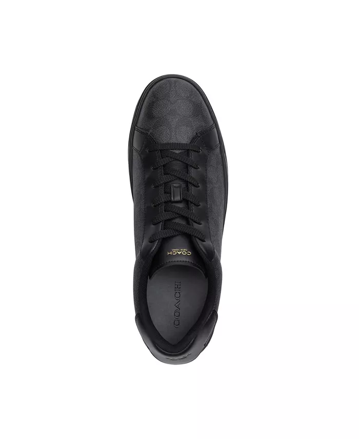 COACH Men's High Line Signature Canvas Sneaker Men's Shoes