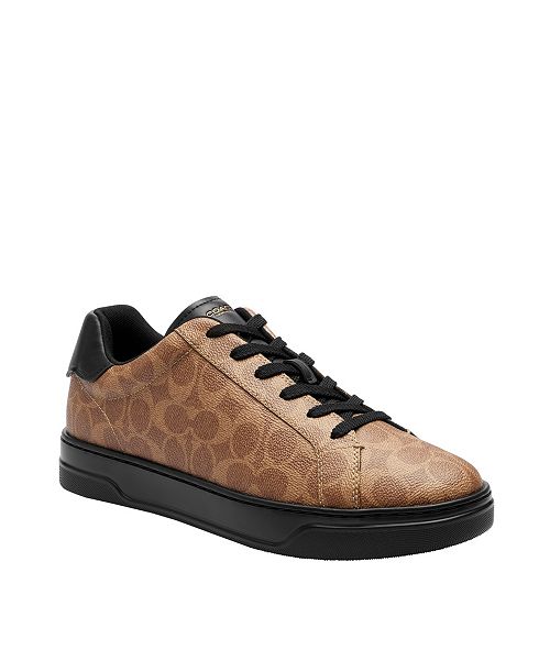 COACH Men's High Line Signature Canvas Sneaker Men's Shoes