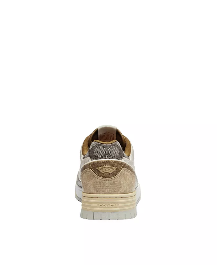 COACH Men's Soho Mixed Signature Sneakers Men's Shoes