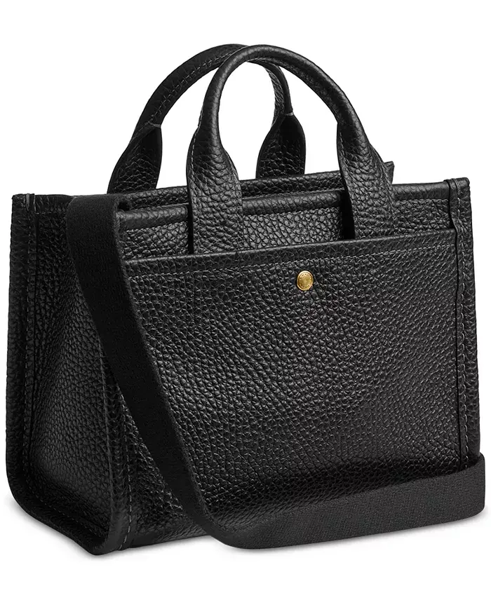 COACH Mini Leather Cargo Tote Bag 20 Handbags Purses & Accessories