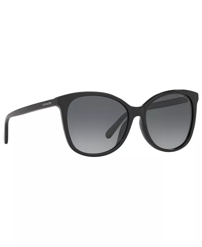 COACH Women's Polarized Sunglasses HC8271U Women's Fashion Shoes & Accessories