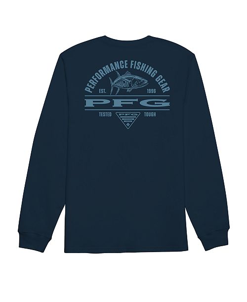 Columbia Men's Kit Long Sleeve Graphic Tee Men's Fashion & Accessories