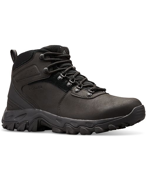 Columbia Men's Newton Ridge Plus II Waterproof Hiking Boots Men's Shoes
