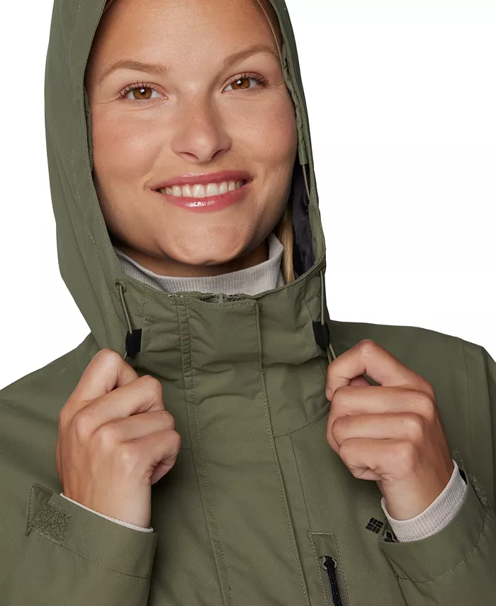 Columbia Women's Hikebound II Hooded Waterproof Jacket Women's Fashion Shoes & Accessories