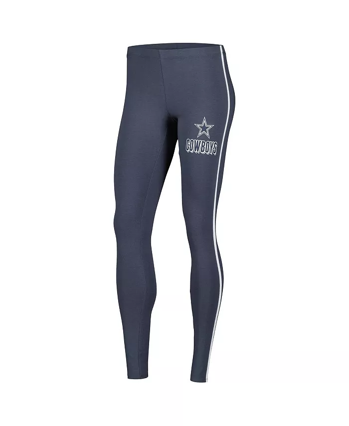 Concepts Sport Women's White Charcoal Dallas Cowboys Sonata T-shirt And Leggings Set Sports Fan Shop