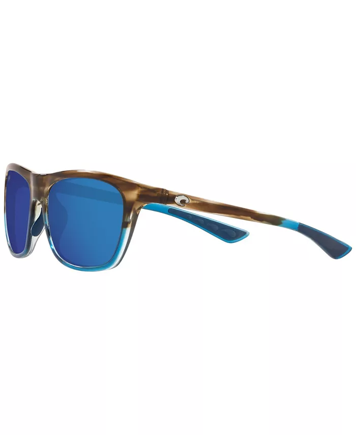 Costa Del Mar Women's Cheeca Polarized Sunglasses Mirror Polar 6S9005 Women's Fashion Shoes & Accessories