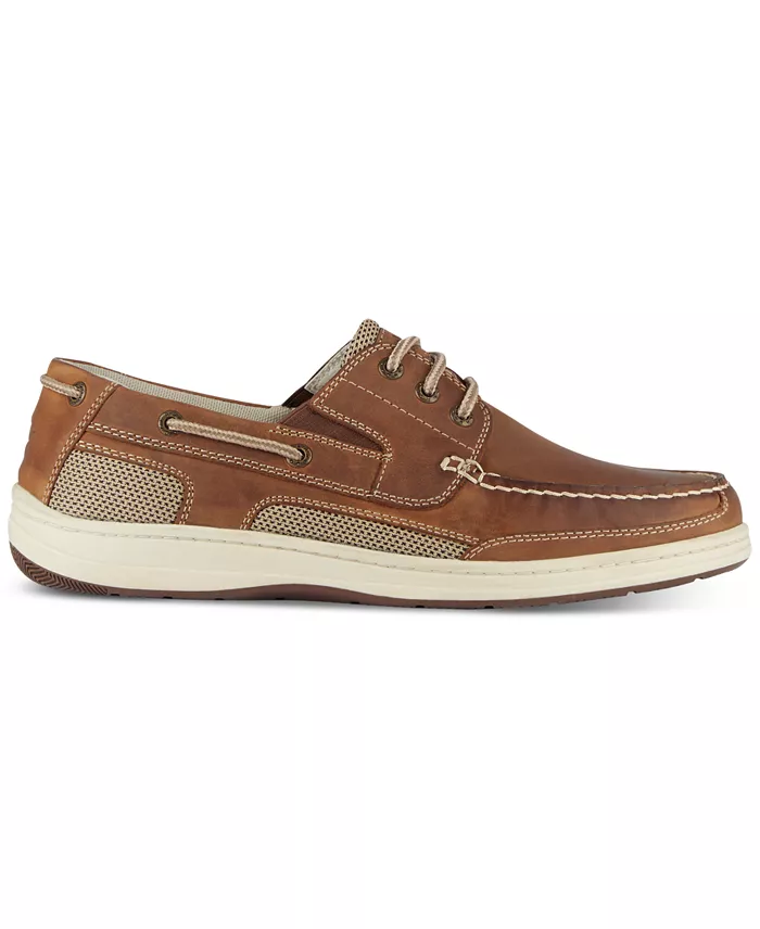 Dockers Men's Beacon Leather Casual Boat Shoe With NeverWet Men's Shoes