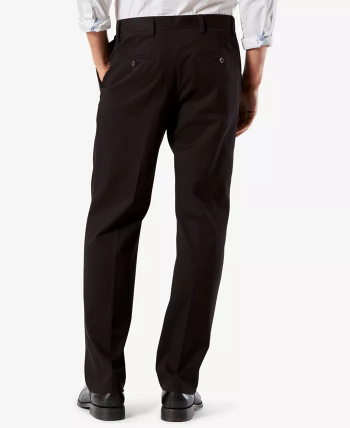 Dockers Men's Easy Classic Pleated Fit Khaki Stretch Pants Men's Fashion & Accessories