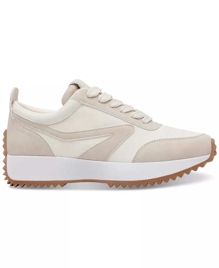 DV Dolce Vita Women's Bynx Cushioned Lace-Up Jogger Sneakers Women's Fashion Shoes & Accessories