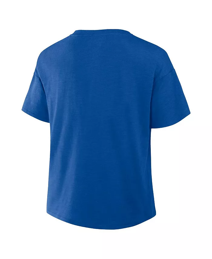 Fanatics Women's Royal Los Angeles Dodgers Fan Fave Stadium Slub T-Shirt Sports Fan Shop