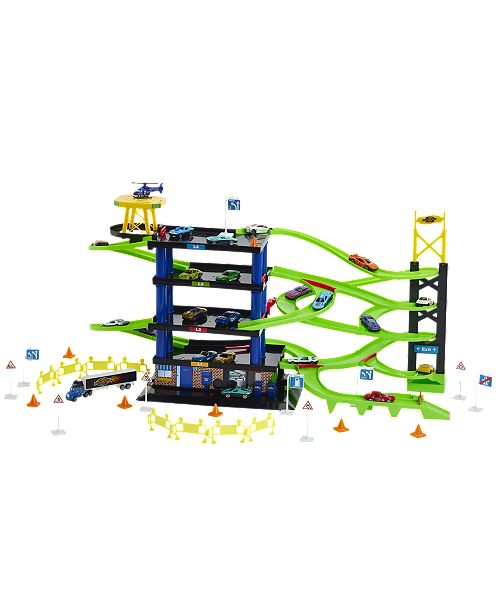 Fast Lane Parking Garage Bundle 50Pc Set Created for You by Toys R Us All Toys