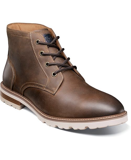 Florsheim Men's Renegade Plain To 4-Eye Plain Toe Boot Men's Shoes