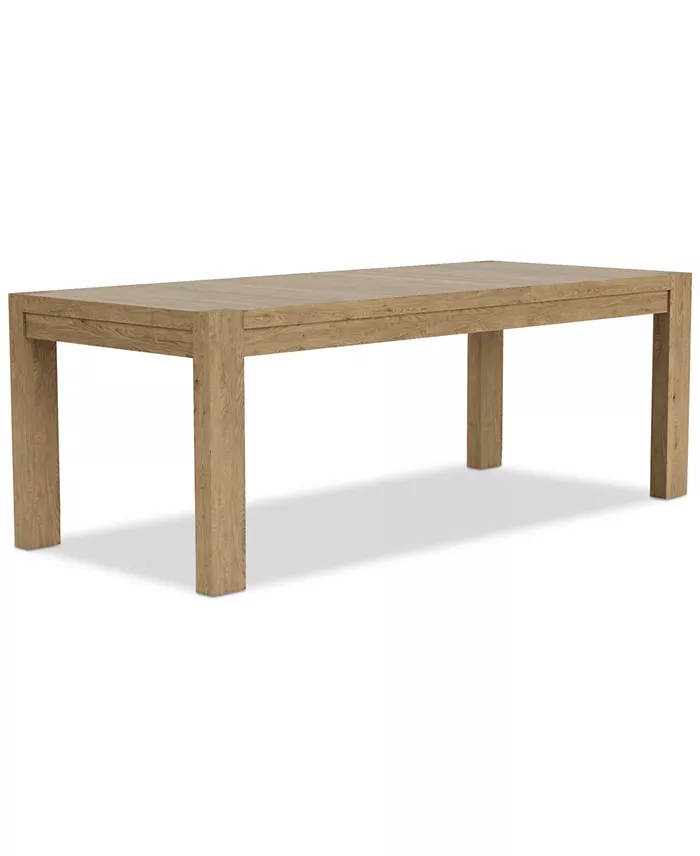 Furniture 7pc Dining Set (Davie Rectangular Table & 6 Nelin Chairs) Furniture