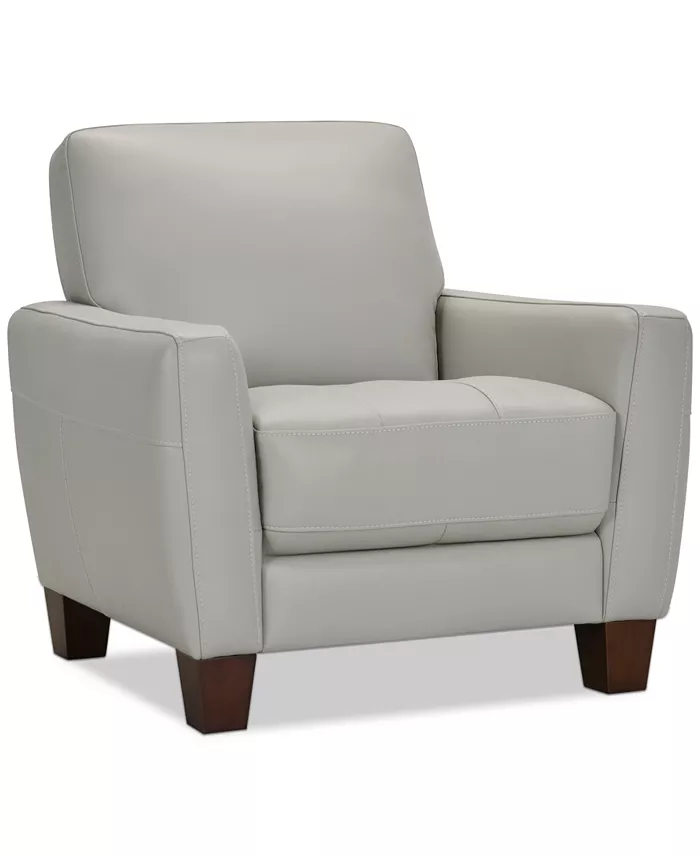 Furniture Galligher Leather Sofa Collection Created For Macy's Furniture